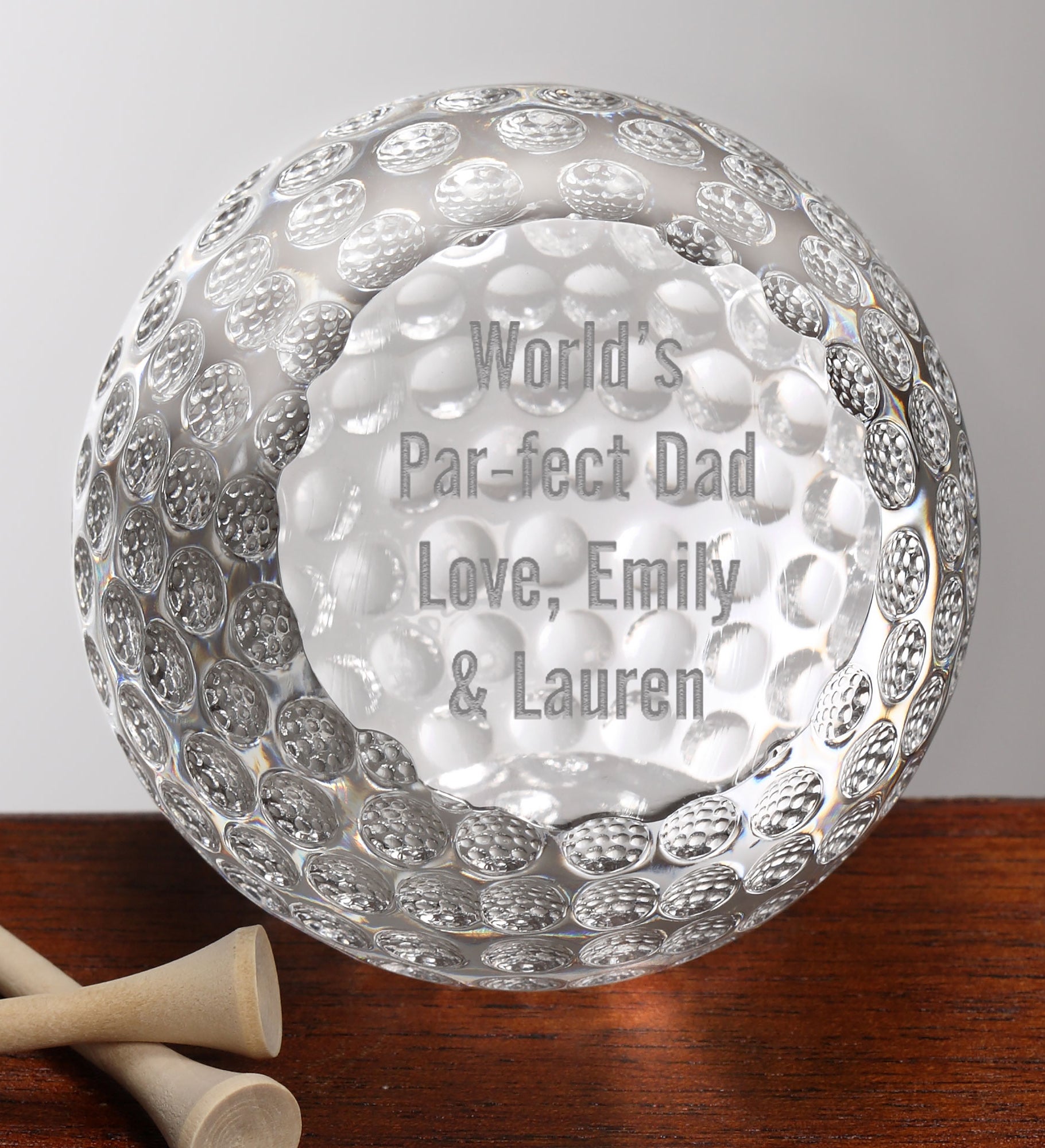 Personalized Crystal Golf Ball