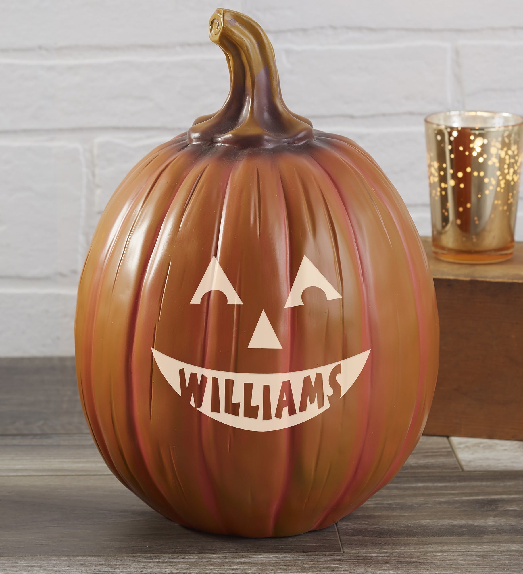 Personalized Jack-o'-Lantern  Pumpkins 