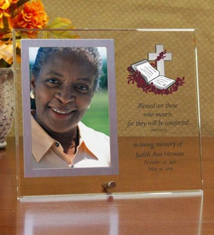 Blessed Are Those Who Mourn Memorial Frame