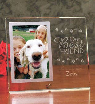 Our Best Friend Pet Memorial Frame