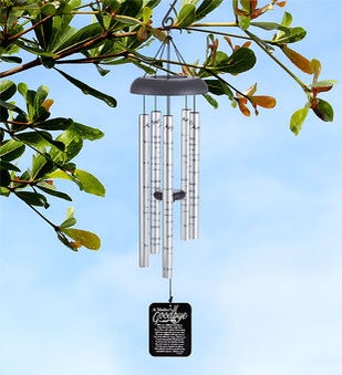 A Mothers Goodbye Memorial Wind Chime