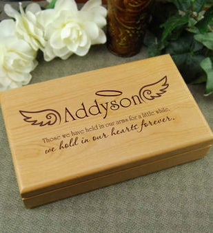 In Our Hearts Forever Keepsake Box