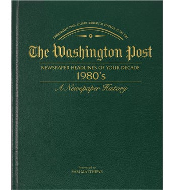 Washington Post 80s Decade Book