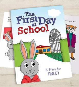 Personalized First Day of School Storybook