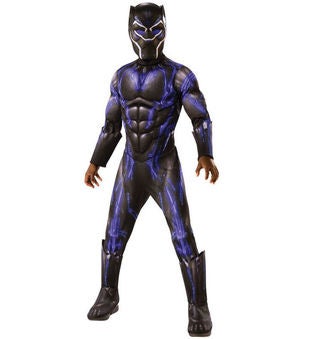 Black Panther  Boys Black Panther Battle Suit