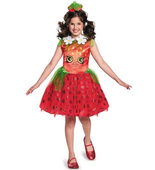 Shopkins Strawberry Kiss Girls Costume
