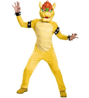 Super Mario Bros: Bowser Deluxe Child Costume