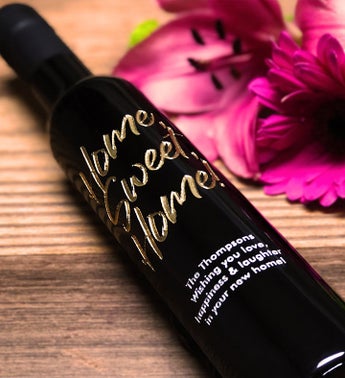 Personalized Home Sweet Home Oil  Vinegar