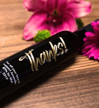 Personalized Moonstruck Thanks Oil  Vinegar