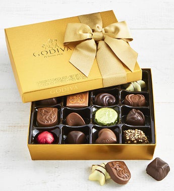 Godiva Gold Ballotin Chocolates Box