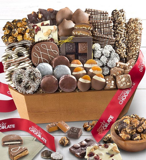Simply Chocolate Jubilation Gift Basket