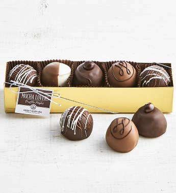 The Sweet Shop Mocha Lovers Truffle Flight