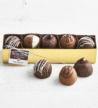 The Sweet Shop Mocha Lovers Truffle Flight