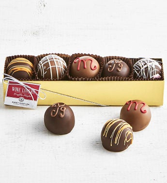 The Sweet Shop Wine Lovers Truffle Flight