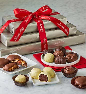 Fannie May Platinum Wrap Tower