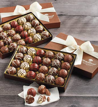 Harry and David Signature Chocolate Truffles 2 LB