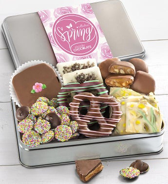 Simply Chocolate Spring Confections Tin