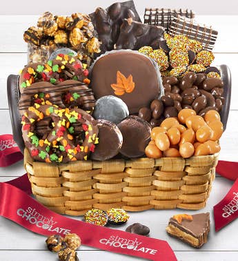 Simply Chocolate Autumn Splendor Sweets Basket