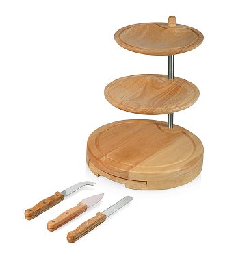 Regalio 3-Tier Serving Set
