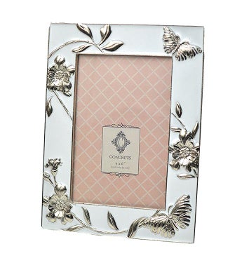 Butterfly  Flowers Frame