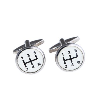 Gear Shifter Cufflinks