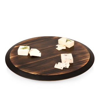 Chalkboard Lazy Susan Serving Tray