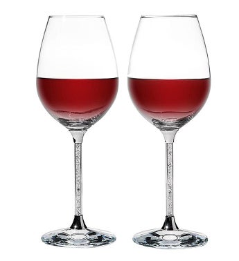 Crystal Wine Glasses Set 185 oz