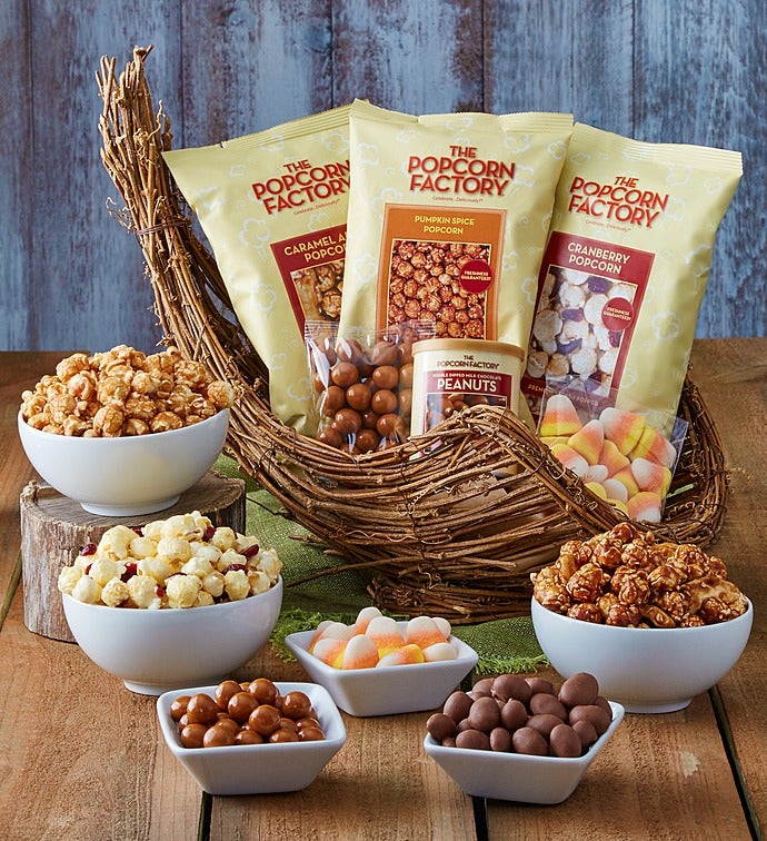 Deluxe Cornucopia Basket