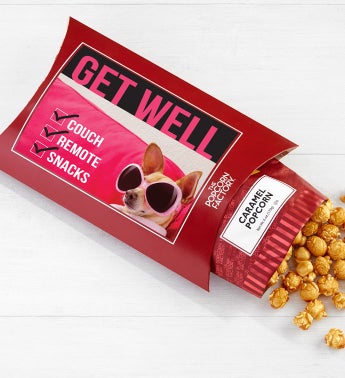 Cards With Pop Get Well Dog On Couch