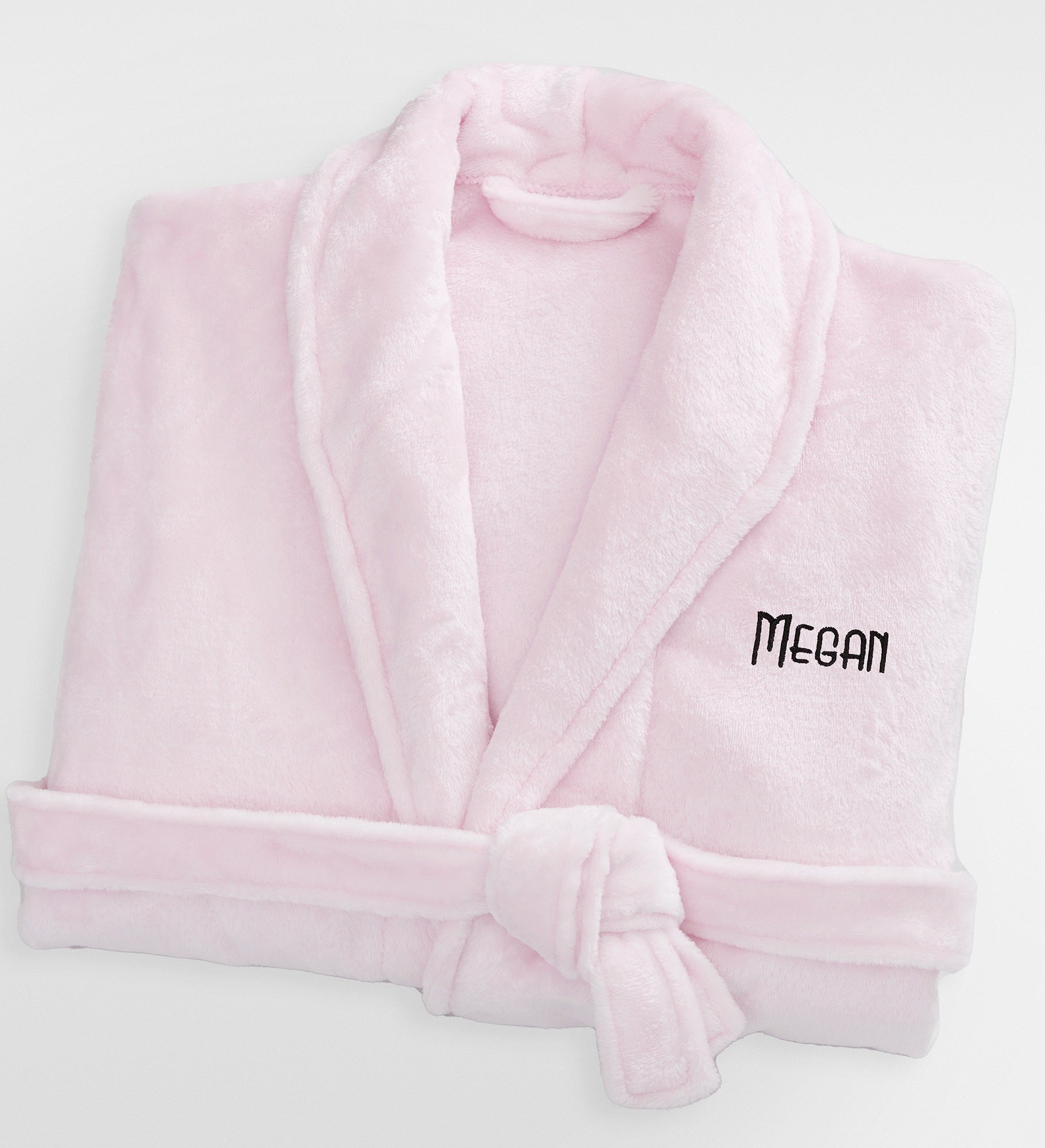 Classic Embroidered Luxury Fleece Robes For Her