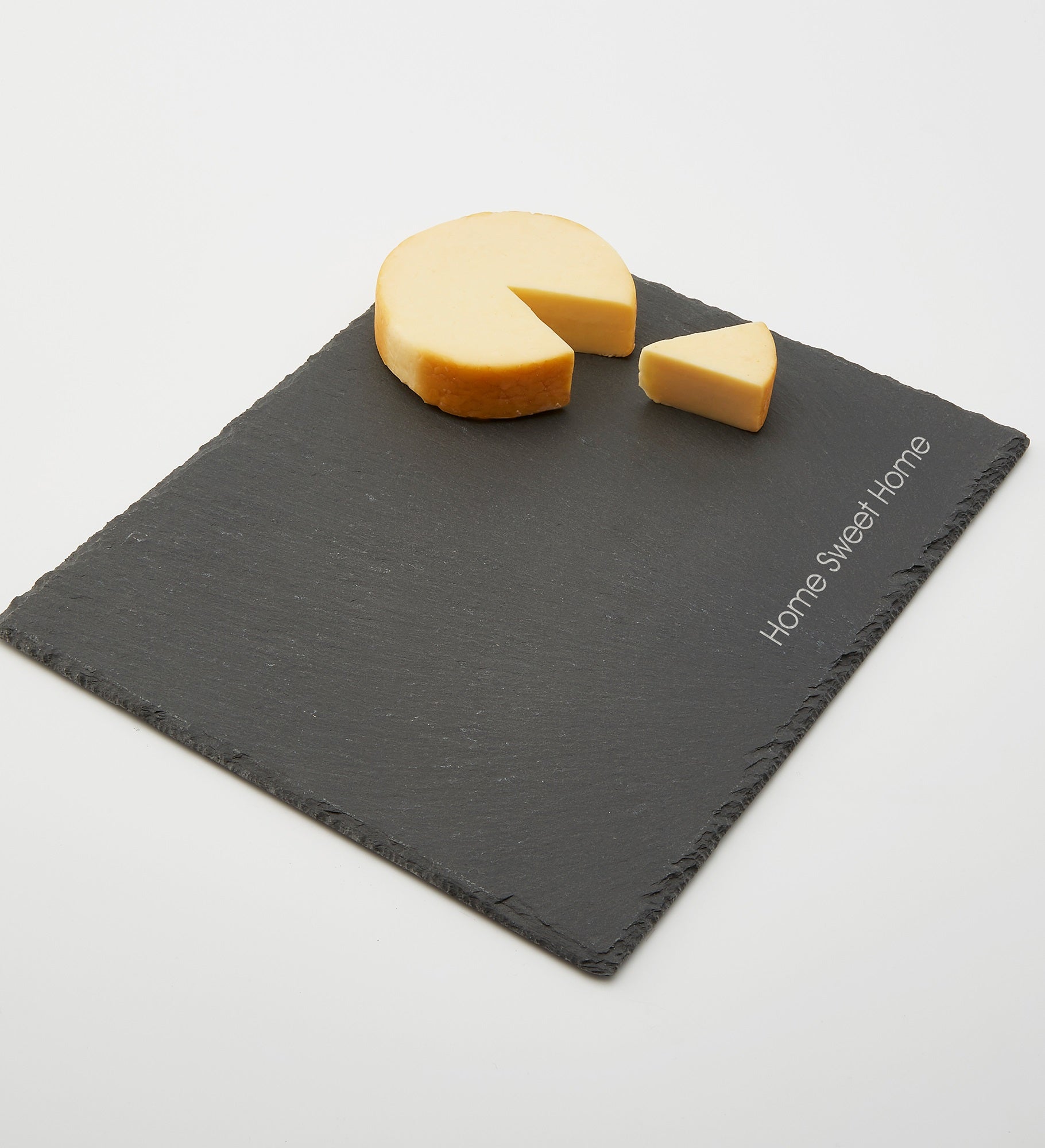 Engraved Corner Slate Cheese Board