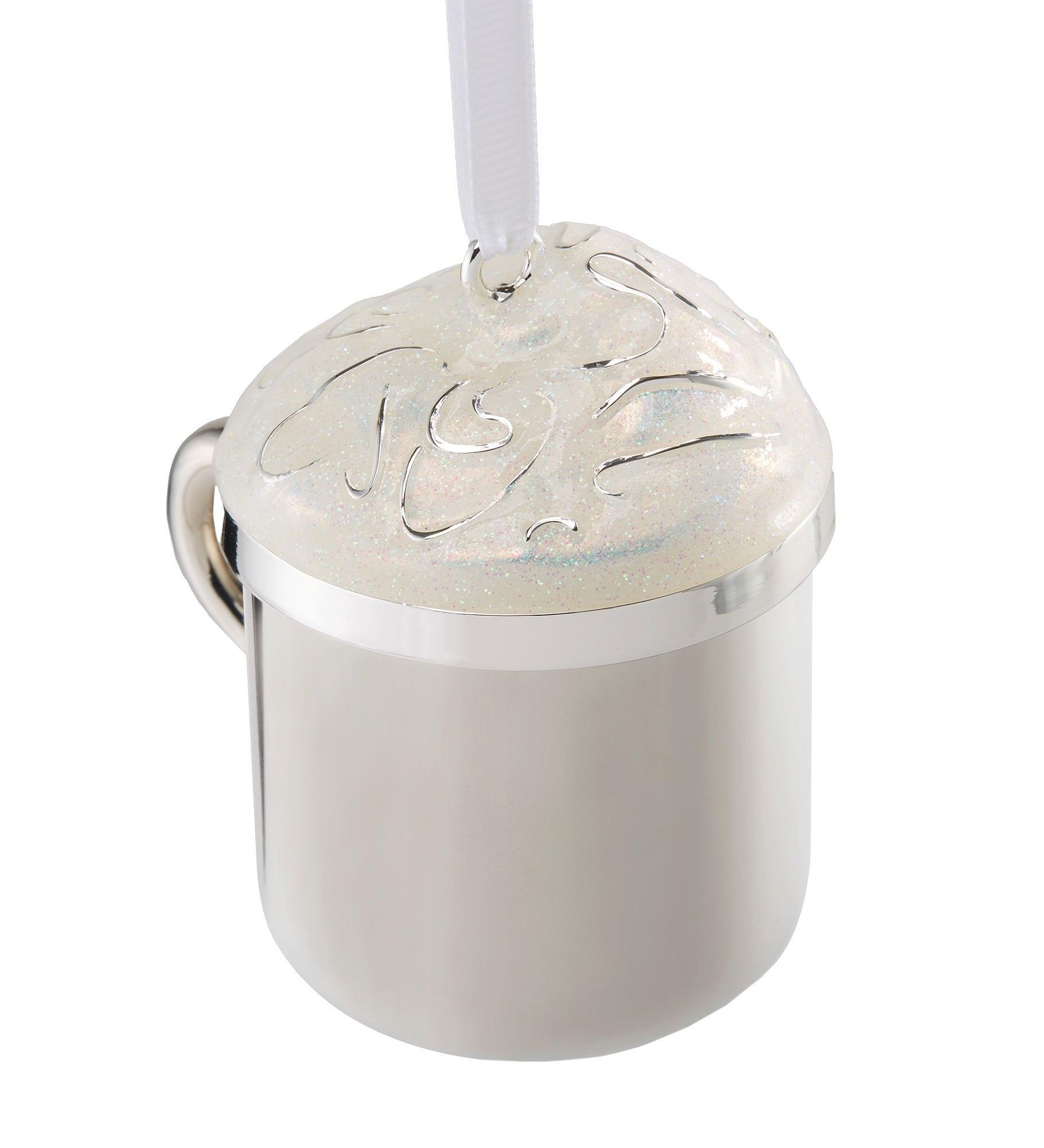 Kittenish Engraved Hot Cocoa Mug Ornament