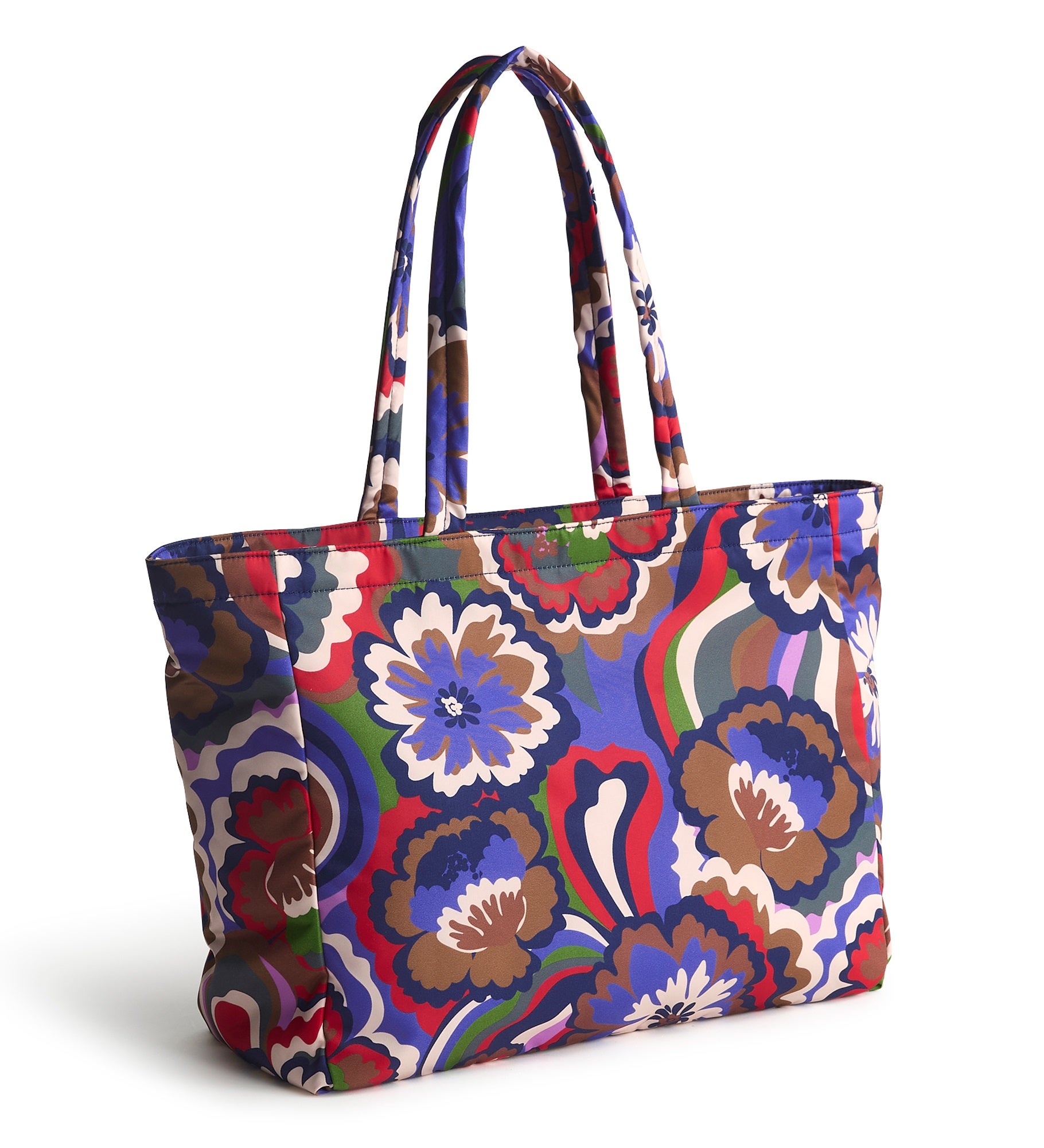 Embroidered Vera Bradley Hathaway Tote in Bossanova Bold
