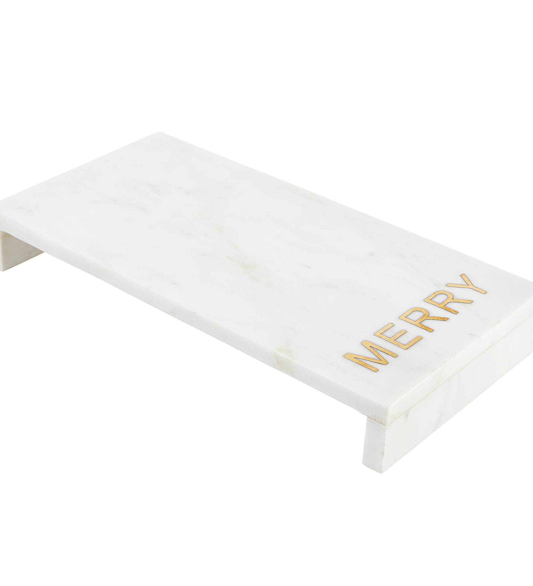 Marble "Merry" Serving & Charcuterie Board