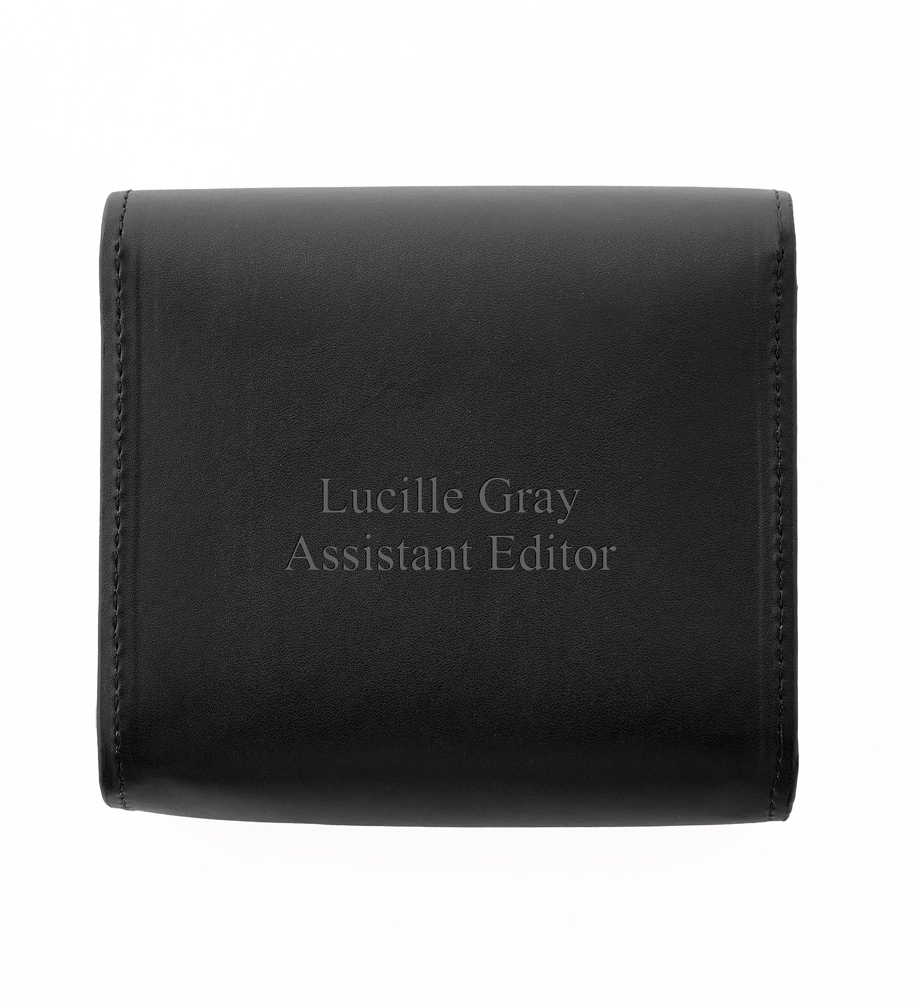 Engraved 3 in 1 Fast Charging Foldable Pad with Black Case