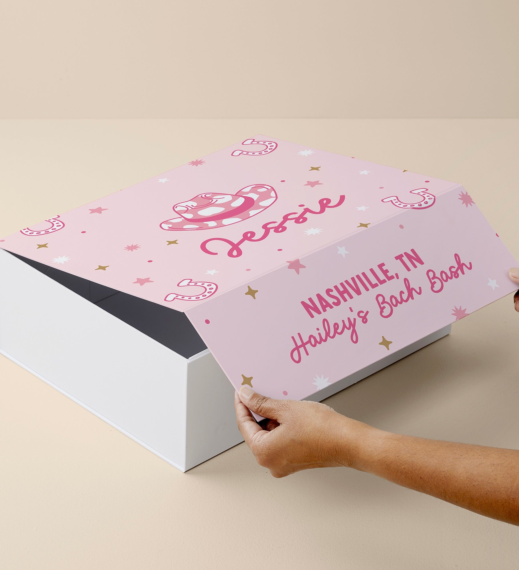Kittenish Western Glam Personalized Keepsake Box