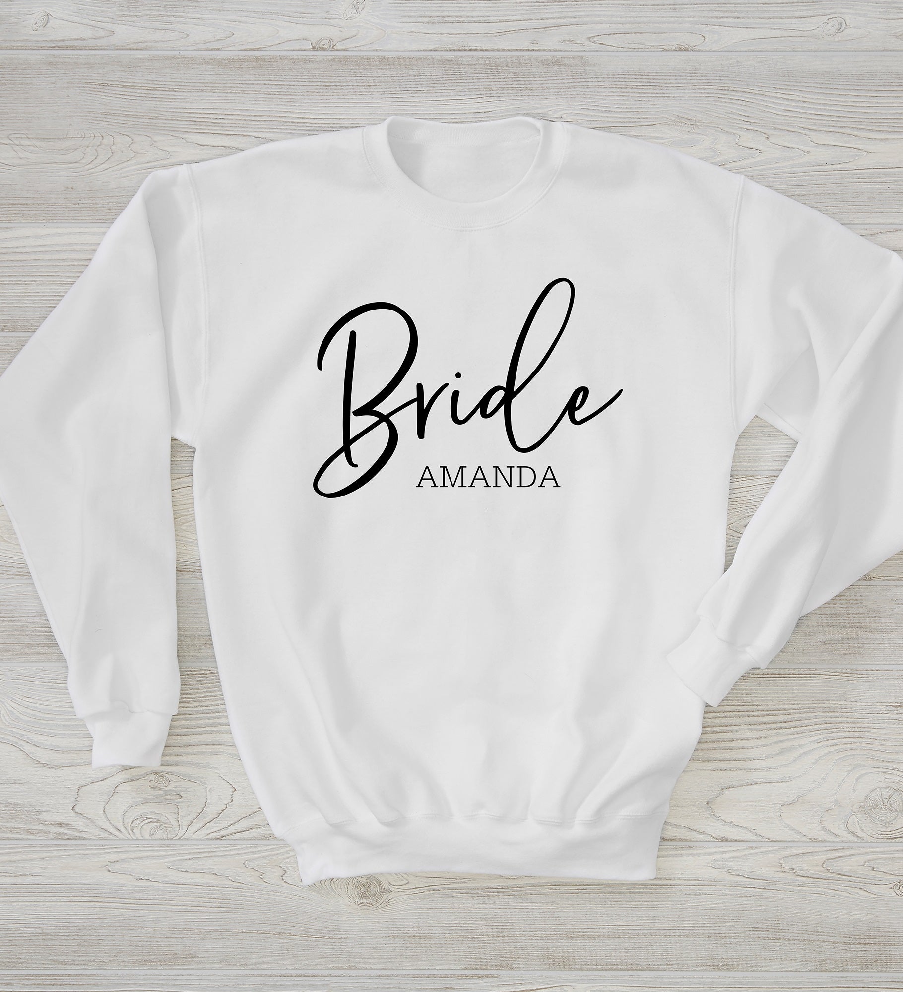Kittenish Bridal Party Personalized Sweatshirts