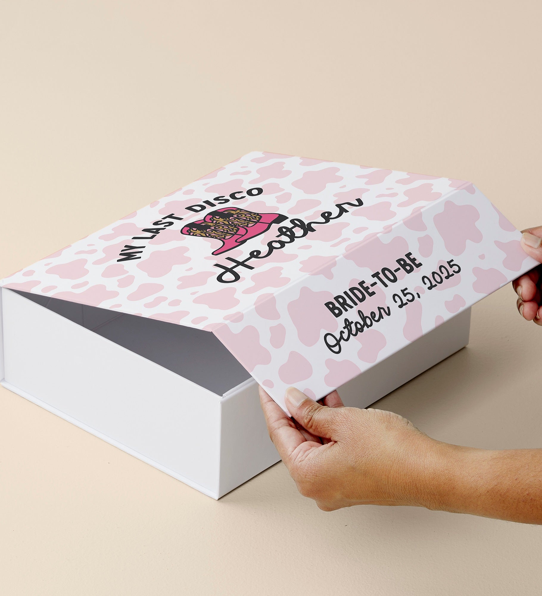 Kittenish Cowgirl Chic Personalized Keepsake Box