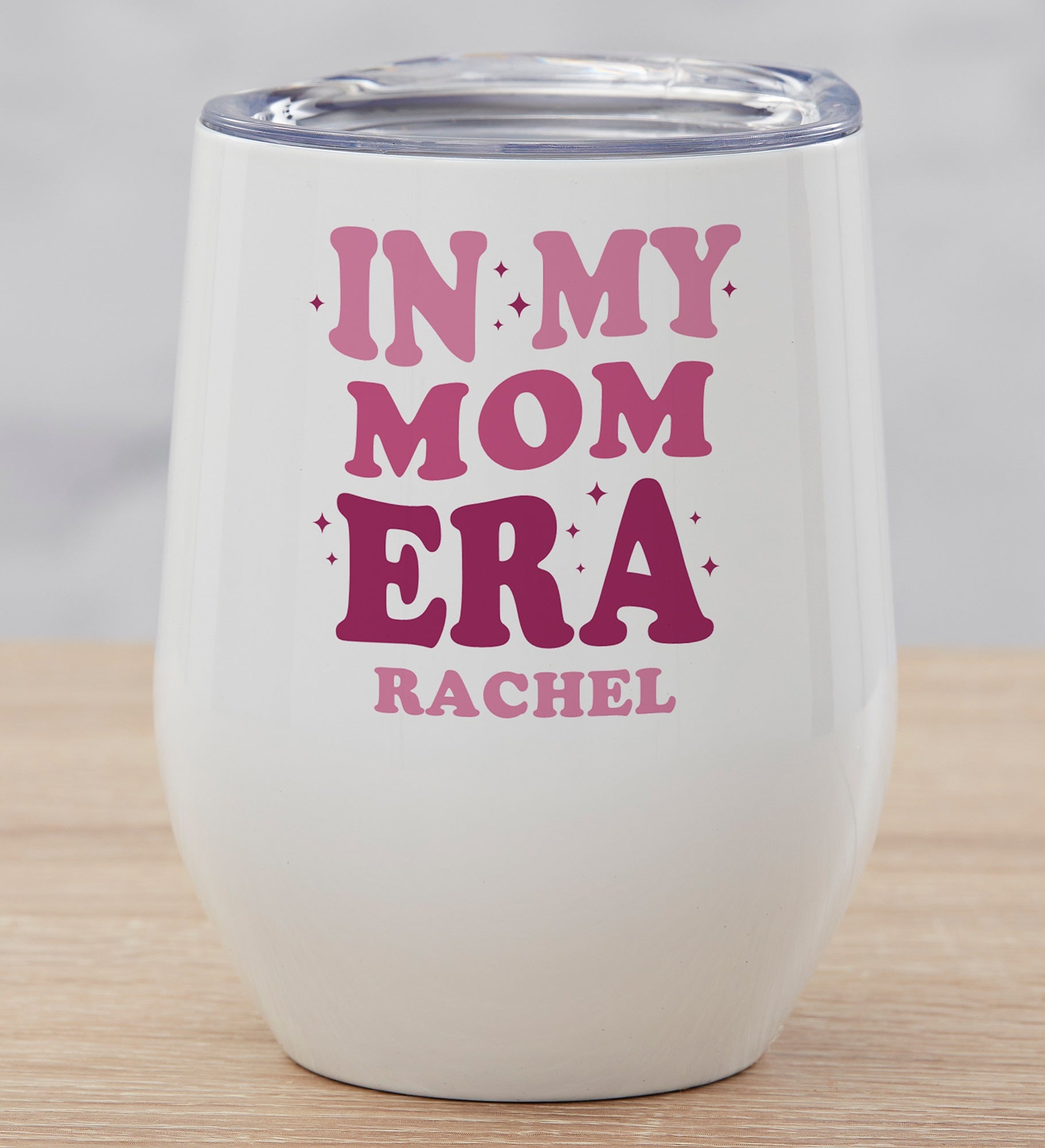 Kittenish For Her Era Personalized Insulated Wine Tumbler