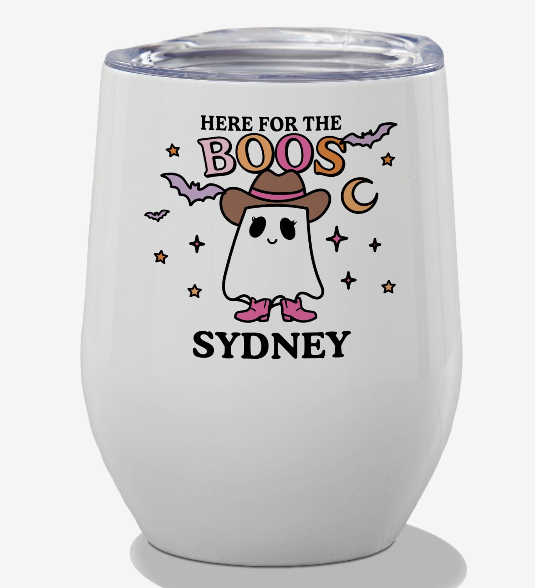 Kittenish Personalized Pinkoween Insulated Stemless Tumbler
