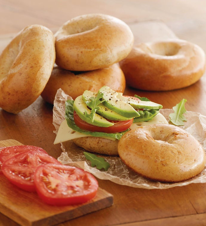 Davidovich Bakery New York Whole Wheat Bagels