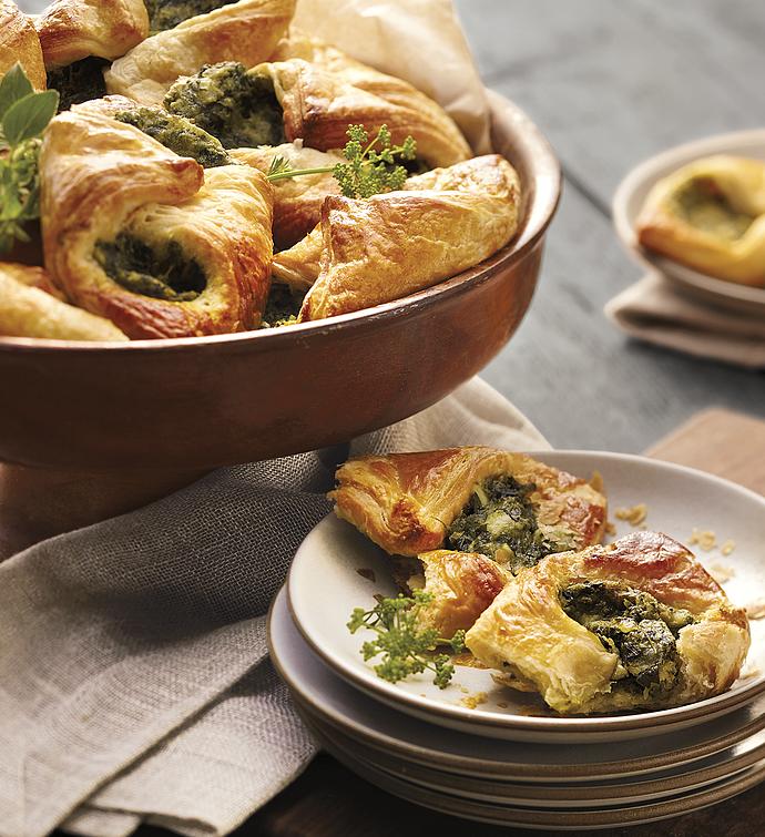 Spinach and Cheese Croissants