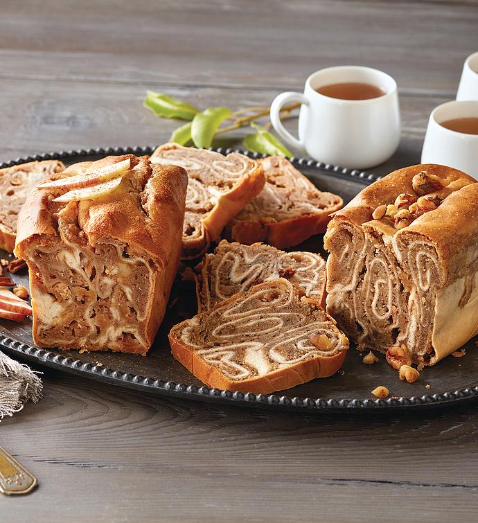 English Walnut and Apple Cinnamon Povitica Duo