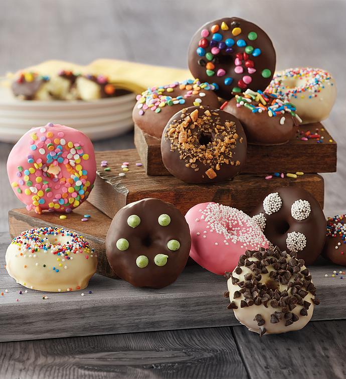 ChocolateDipped Mini Donuts