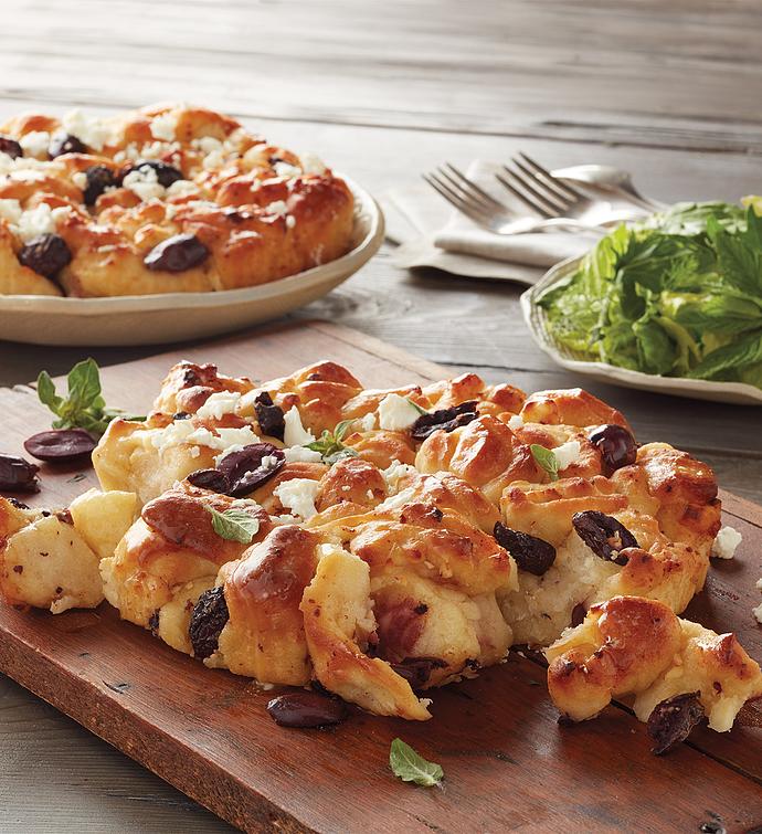 Olive and Feta PullApart Bread