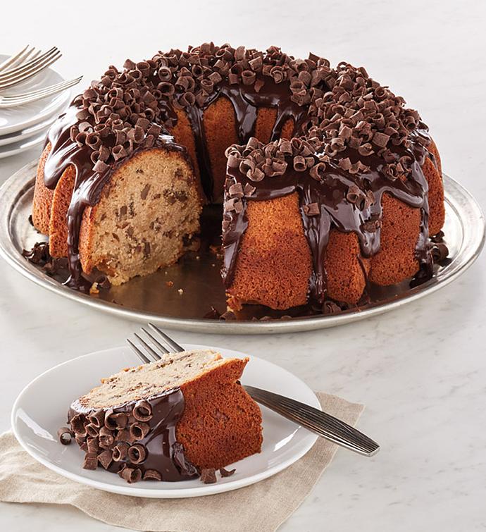 Banana and Chocolate Bundt Cake